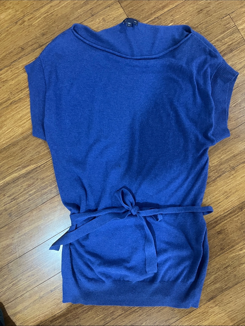 GAP Royal Blue Short Sleeve Tie-Waist Tunic